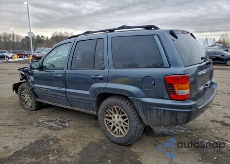 2004 Jeep Grand Cherokee Limited from USA, damaged, VIN 1J4GW58N44C371753